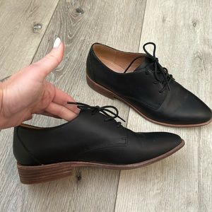 Madewell black loafers